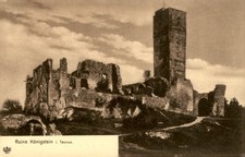 Ruine Königstein in Taunus, 1905/06 Postcard picture