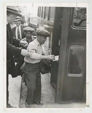 Japanese Internment 1942 Fishing Colony Terminal Island Harbor Photo WWII J15249 picture