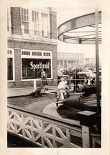 Vintage Photo 1941 Sportland Pier Wildwoods Boardwalk New Jersey Kiddie Ride picture
