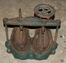 Vintage Lamac Process Shoe Sole Press Erie PA picture
