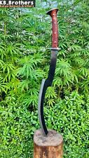 Custom & Handmade Carbon Steel Blade EGYPTIAN Khopesh Sword-Hunting-32-inches picture