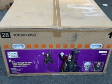 8.5 ft. Giant-Sized Animated LED Knight Dullahan Headless Horseman picture