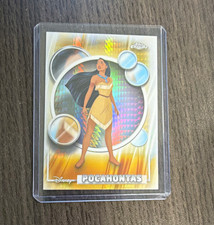 Topps Chrome Disney 2022 #157 Pocahontas Refractor Non-Sport Trading Card picture