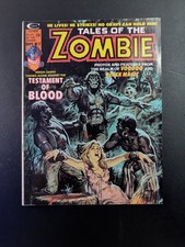 Tales of the Zombie #7 VF- Magazine Marvel 1974 Norem Moench Alcala picture