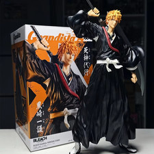 Anime Bleach Byakuya Ichigo Toushirou Action Figure PVC Model Gift Same Day 🚛✅ picture