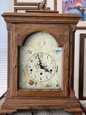 Ridgeway Model 9499 Norman Rockwell Mantel Clock Excellent With Papers picture