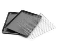 Chicago Metallic Professional Jelly Roll Pan Set of 2 picture