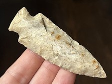 EXCEPTIONAL MISSOURI ETLEY POINT ARROWHEAD AUTHENTIC INDIAN ARTIFACT BG picture