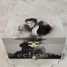 Twilight Eclipse Musical Jewelry Box Plays Bella's Lullaby NIB picture