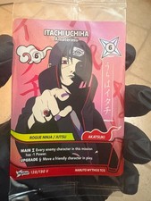 Naruto Mythos TCG - Itachi Uchiha Amaterasu 128/130V - SEALED - Winner Promo picture