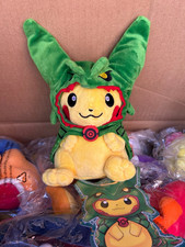 Pokemon Center Pikachu Rayquaza Poncho Plush 24cm Vintage from Japan picture