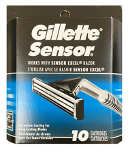 Gillette Sensor Razor Blades, Works with Sensor Excel Razor - 10 Cartridges picture