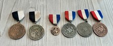 Vintage School Medal Lot Texas Tx 6 Total picture