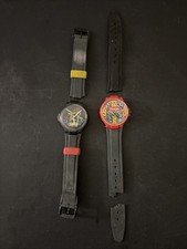 Vintage Coca-Cola Swatch Watches Lot of 2 picture