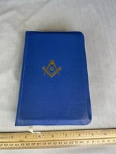 Holman Masonic Bible Temple Illustrated 1940 Masonic Edition **Pages clean** picture