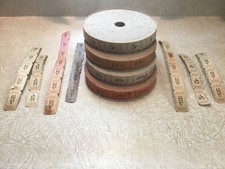 4 Vintage/antique amusement park ticket Roll 25 15 20 25 Cent New Dealers Lot 4 picture