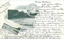 1905 East Rindge New New Hampshire Multi View undivided Postcard 26-1044 picture