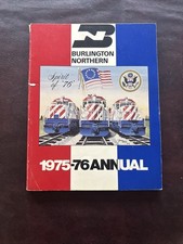 Burlington Northern Spirit of ‘76 1975 1976 Annual railroad locomotive train USA picture