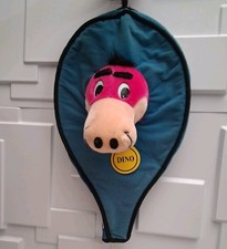 Vintage Hanna Barbera Dino The Flintstones Plush Tennis Racquet Cover 1990s HTF picture