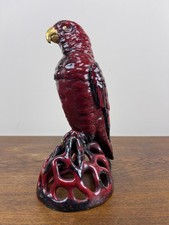 Bernard Moore Flambe Glaze Parrot Bird T Goode London Art Pottery c19051 G2U picture