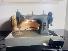 1940's  Dressmaker Rotary Sewing Machine In Case, Tested, Works great #E6354 picture
