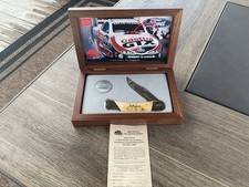 Mac Tools Limited Edition “ Limited Edtion “ John Force Knife/Coin/Wood Case picture