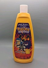 Vintage 2000 Pokemon Bath & Shower Sudz Empty Bottle Pikachu Charizard Blastoise picture