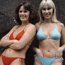 ABBA'S  GIRLS  AGNETHA   FALTSKOG  8X10 CELEBRITY PHOTO PICTURE HOT SEXY  H2848. picture