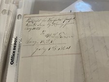 Chief Army Surgeon H.Janes Battle of  Gettysburg sgd 1864 Invoice Civil War #129 picture