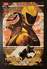 Luchaverse: Catalyst Rey Mysterio & Tinieblas #1 Signed By Tinieblas Jr picture