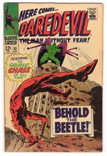 Daredevil 33 1967 Marvel Comics VG 4.0 Beetle Karen Page Foggy Nelson picture