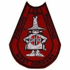FOREIGN PHANTOM WEST GERMANY AIR FORCE MILITARY PATCH picture
