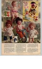 1969 PAPER AD Dolls Cuddle Bug Spank Me Tiny Tina Lovely Lisa Black Doll Wiggles picture