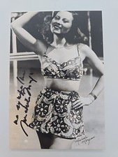 MICHELE MORGAN autograph signed autograph signed original PHOTO 10x15 cm picture