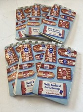 Vintage 1951 Swift's Premium Meat Advertising Calendar scratch pad lot of 6 #U picture