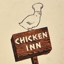 1940s Chicken inn Restaurant Menu  31 Haymarket Piccadilly London England UK picture