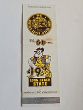Matchbook Cover Long Beach State College The 49ers Vintage  picture