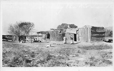 G65/ Native American Indian RPPC Postcard c1910 Mexican Hut Rio Grande 4 picture
