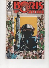 Boris The Bear #9, G.I, Joe Parody, VF/NM 9.0, 1st Print, 1987, See Scans picture