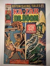 Astonishing Tales 2 (1970) Ka-Zar and Dr. Doom Jack Kirby art Marvel picture