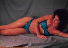 BIKINI GIRL Very Pretty Woman FOUND PHOTOGRAPH Color VINTAGE Original 211 59 X picture