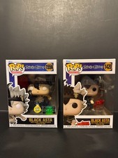 BLACK ASTA Black Clover Funko Pops - GITD and Regular Figures NIB + Protectors picture