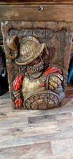 Vintage 1968 American Art Industries Spanish Conquistador 3D Wall Plaque Art picture