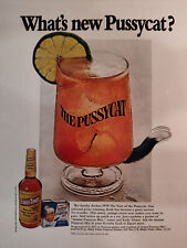 1970 Esquire Original Advertisement What's New Pussycat? EARLY TIMES Whiskey picture