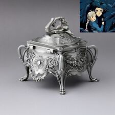 Sankyo Vintage Design Tin Alloy Music Box ♫  Howls Moving Castle Theme ♫ picture