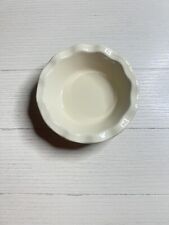 Vintage Emily Henry  Small Ruffled Replacement Pie Dish 5” Made In France picture