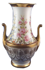 Antique 18thC French Paris Porcelain Locre / La Courtille Vase Porcelaine Vieux picture