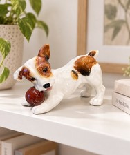 Vintage Royal Doulton Jack Russel Terrier Dog Figurine, Excellent  picture