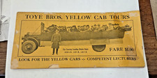 Antique New Orleans Tour Booklet TOYE BROS CAB Fabulous Advertisements 32 Pages picture