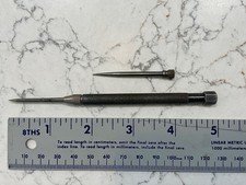 Vintage Lufkin Pocket Scriber with Removable Point. Plus small scriber picture